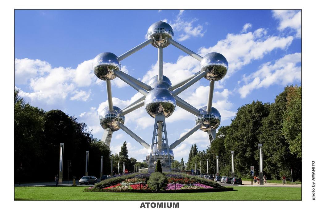 One-Bedroom Apartment Near Atomium Brussel Rom bilde